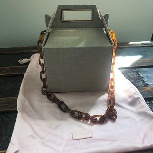 Pop and suki linen takeout bag